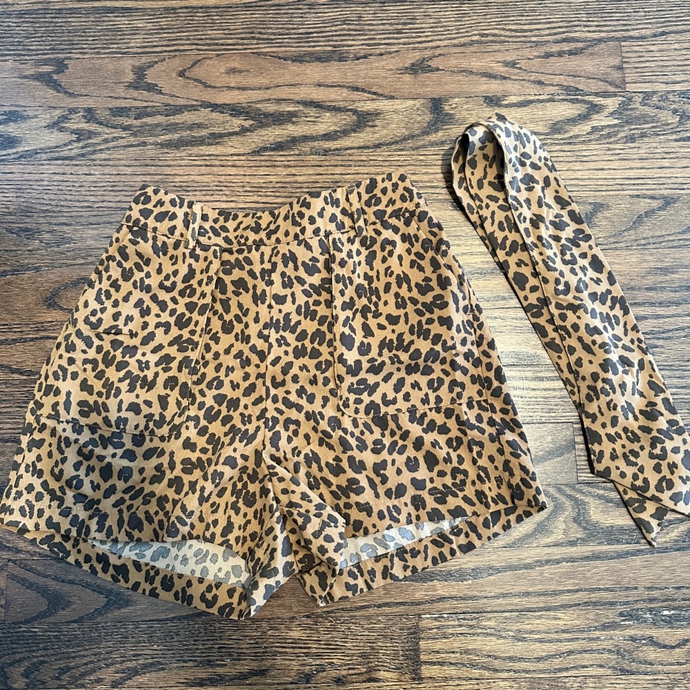 A New Day - Cheetah Shorts